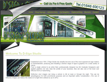 Tablet Screenshot of d-signstudio.com
